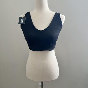 Harper Wilde Bralette Womens 2XL Black Bliss Wireless Padded Stretch Lounge